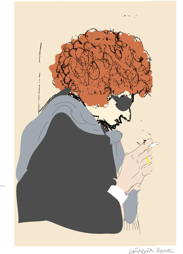 Cartoon: Bob dylan-2 (medium) by gungor tagged usa