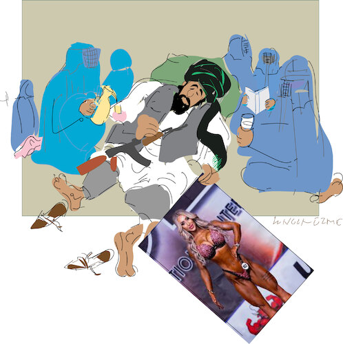 Brave Afgan lady R Karimi