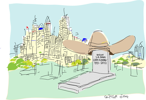 Cartoon: Dallas (medium) by gungor tagged usa
