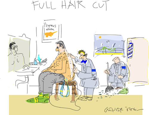 Cartoon: Full Hair cut (medium) by gungor tagged cyprus