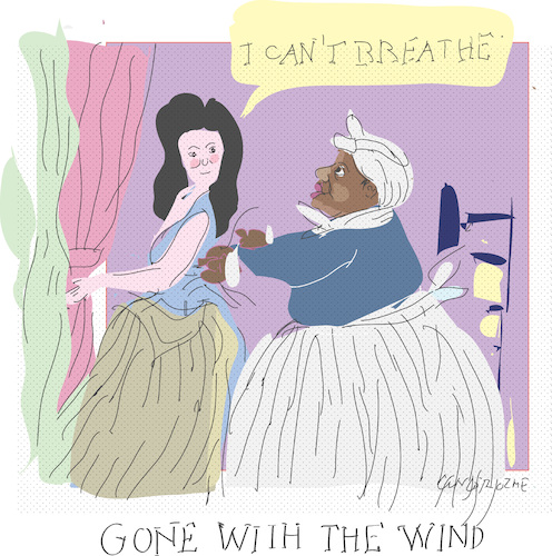 Cartoon: Gone With the Wind (medium) by gungor tagged movie,movie