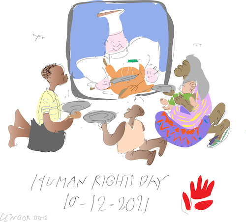 Cartoon: Human rights (medium) by gungor tagged human,rights,10,dec,2021,human,rights,10,dec,2021