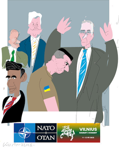 Nato summit in Vilnius 2023