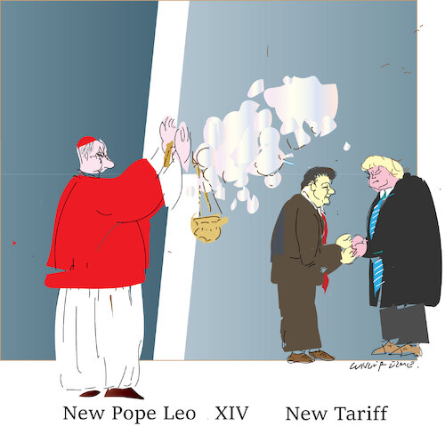 New Pope and new tariff New Pope and new tariff