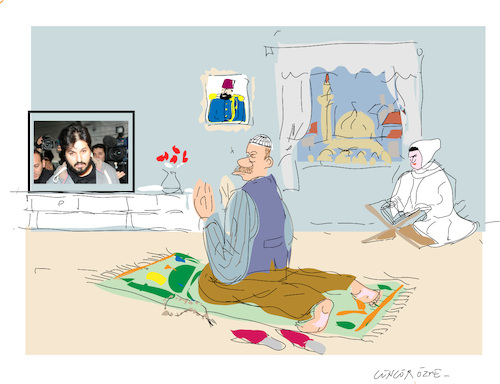 Cartoon: Reza Zarrab (medium) by gungor tagged turkey
