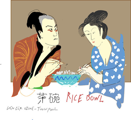 Rice Bowl in Japan