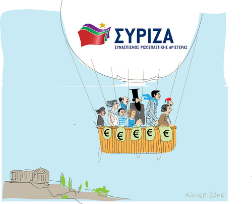 Cartoon: Syriza (medium) by gungor tagged greece