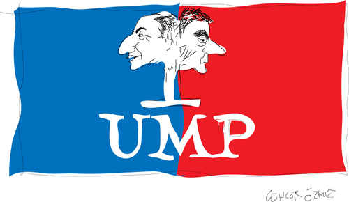 Cartoon: UMP (medium) by gungor tagged france