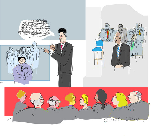 Cartoon: US Election2012-4 (medium) by gungor tagged usa