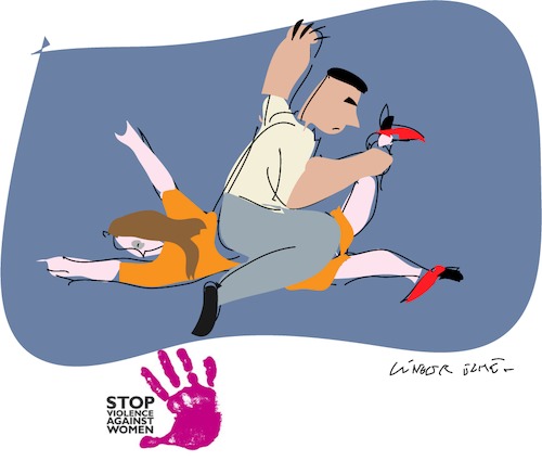 Cartoon: Violence against women (medium) by gungor tagged women,women,gewalt,gegen,frauen,stop,tod,frauenrechte