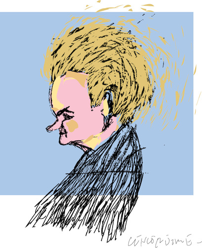 Cartoon: Geert Wilders (medium) by gungor tagged netherlands