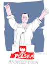 Cartoon: Andrzej Duda (small) by gungor tagged poland