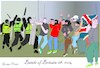 Cartoon: Battle of Britain (small) by gungor tagged riots,against,migrants,2024