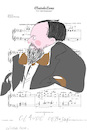 Cartoon: Claude Debussy (small) by gungor tagged musician