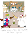 Cartoon: D artagnan versus Dr. Ali Erbas (small) by gungor tagged turkey