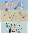 Cartoon: Faces 11 (small) by gungor tagged australia