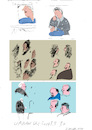 Cartoon: Faces 30 (small) by gungor tagged sketch,book,by,gungor