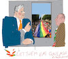 Cartoon: Goulash revolution (small) by gungor tagged pride,demosrationsn,budapestt