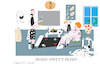 Cartoon: Home sweet home (small) by gungor tagged future,living,room