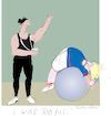 Cartoon: I was too Fat (small) by gungor tagged uk