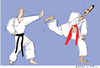 Cartoon: Karate (small) by gungor tagged syria