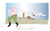 Cartoon: Muscle Man (small) by gungor tagged he,is,hijacked,air,plane