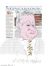 Cartoon: Victor Orban (small) by gungor tagged hungary