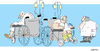 Cartoon: Wheelchair (small) by gungor tagged hospital