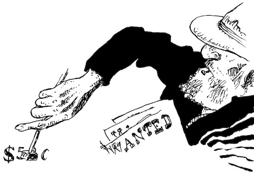 Cartoon: wanted (medium) by JP tagged wanted,western,cowboy,bounty,dead,man,wanted,western,cowboy,bounty,dead,man
