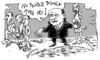 Cartoon: escape from bungaland (small) by JP tagged berlusconi bunga italy migration