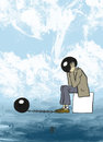 Cartoon: Thinking Man (small) by gereksiztarama tagged think