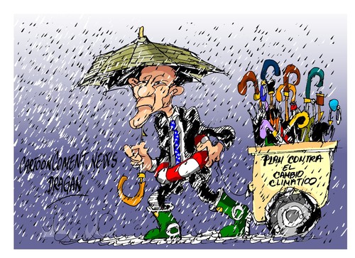 Cartoon: Barack Obama-plan (medium) by Dragan tagged estados,unidos,barack,obama,cambio,climatico,programa,electoral,contaminacion,gases,co2,politics,cartoon