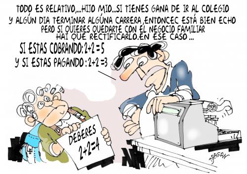 Cartoon: negocio (medium) by Dragan tagged negocio