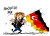 Cartoon: Angela Merkel-adhesion (small) by Dragan tagged alemania,turquia,union,europea,ue,angela,merkel,adhesio,politics,cartoonn