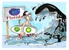 Cartoon: Barack Obama (small) by Dragan tagged golfo de mexico barack obama luisiana alabama florida misisipi british petrols politics cartoon