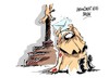 Cartoon: Benedicto XVI- renuncia (small) by Dragan tagged benedicto,xvi,renuncia,pontifice,roma,vaticano,cartoon