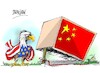 Cartoon: China-EEUU (small) by Dragan tagged china,eeuu