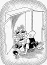 Cartoon: Ding Dong 100 (small) by Dragan tagged ding dong
