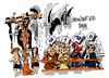Cartoon: Femen-el aborto es sagrado (small) by Dragan tagged femen,aborto,catedral,de,la,almudena,madrid,politics,cartoon