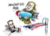 Cartoon: Hillary Clinton-asalto (small) by Dragan tagged hillary,clinton,bashar,asad,syria,eeuu,politics,cartoon