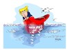 Cartoon: La gorra roja de Donald Trump (small) by Dragan tagged gorra,roja,donald,trump