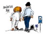 Cartoon: Merkel-Rajoy-Camino estrategico (small) by Dragan tagged angela,merkel,mariano,rajoy,camino,de,santiago,consejo,europeo,bruselas,politics,cartoon