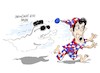 Cartoon: Nicolas Sarkozy-Gadafi (small) by Dragan tagged nicolas,sarkozy,muamer,gadafi
