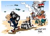 Cartoon: Obama-Dennis J. Kucinich (small) by Dragan tagged barack,obama,dennis,kucinich,sirija,eeuu,estados,unidos,petroleo,politics,cartoon