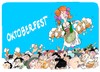 Cartoon: Oktoberfest (small) by Dragan tagged oktoberfest