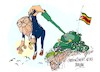 Cartoon: Robert Mugabe-renuncia (small) by Dragan tagged robert,mugabe,renuncia,zimbabve