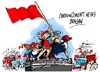 Cartoon: Rusia-Primero de Mayo (small) by Dragan tagged rusia,primero,de,mayo,politics,cartoon
