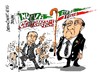 Cartoon: Silvio Berlusconi-Angelino (small) by Dragan tagged silvio,berlusconi,angelino,alfano,italia,forza,partido,pueblo,de,la,libertad,politics,cartoon