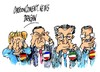 Cartoon: UE-presupuesto 2013 (small) by Dragan tagged ue,presupuesto,2013,parlamento,europeo,politics,cartoon