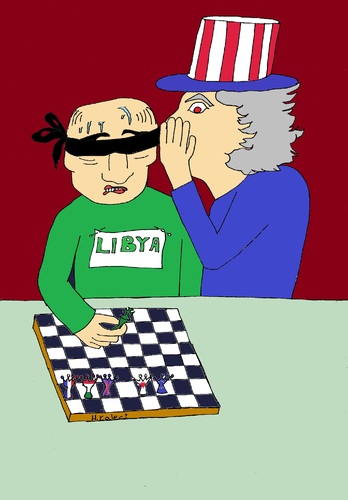 Cartoon: Game (medium) by kaleci tagged cypriot